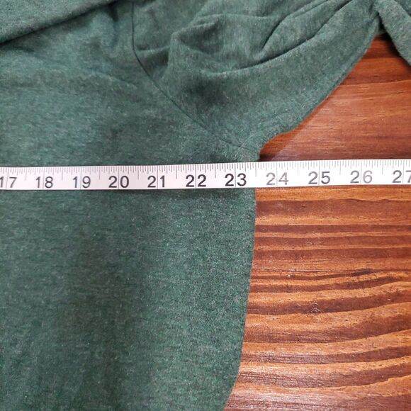Untuckit Henley Shirt Men's XL Green Long Sleeve 50/50 Outdoor Casual Cabincore - Picture 5 of 7